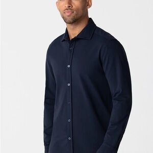 Swet Tailor Polished Navy Men's Shirt - Size M